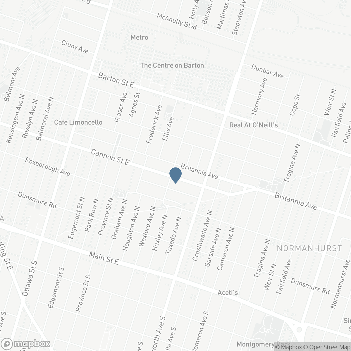 1367 CANNON STREET E, Hamilton, Ontario L8H 1W2